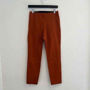a new day. - Women's Pants | Size 6 - Rust